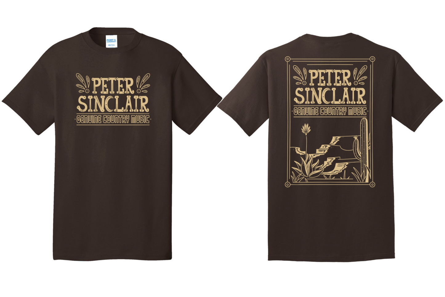 Brown Desert Tee
